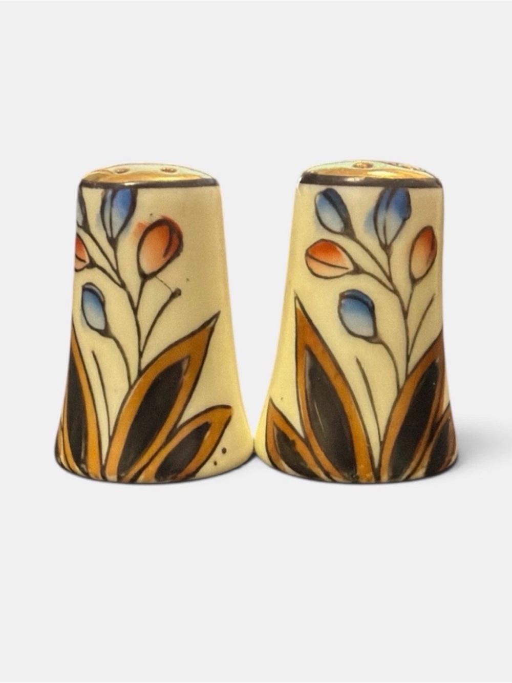 Vintage Salt/Pepper Shakers Thimble 1.5 In. Japan Small